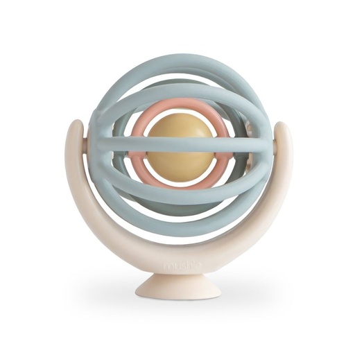 [594327] Mushie | Speelgoed vr Eetstoel Suction Spinner Ball