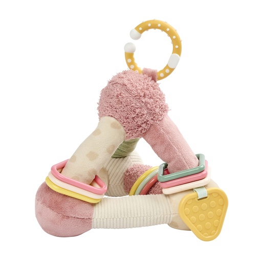 [594391] Nattou | Activiteitenspeelgoed Gina & Leon Giraf Gina Piramide 18 cm