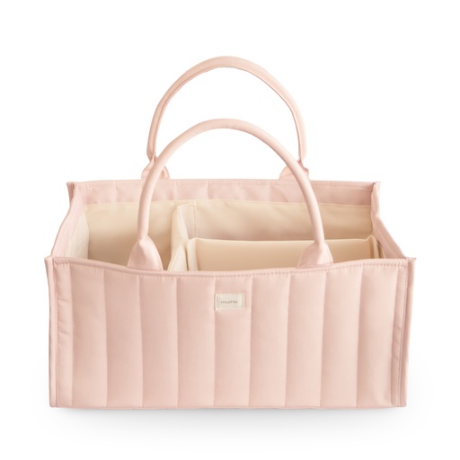[594399] Mushie | Opberger Diaper Caddy Blush Roze 22x16,5x37cm