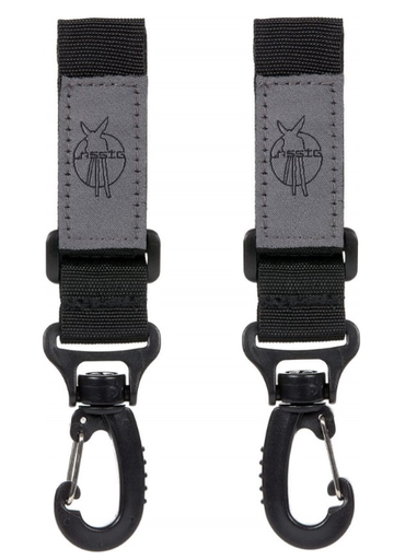 [218892] Laessig | Tassenhaak Stroller Hooks Zwart 2-pack