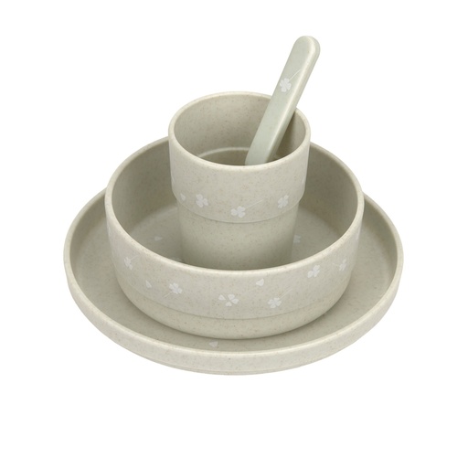 [594745] Laessig | Eetset Cozy Loved Ones Pale Khaki PP/Cellulose