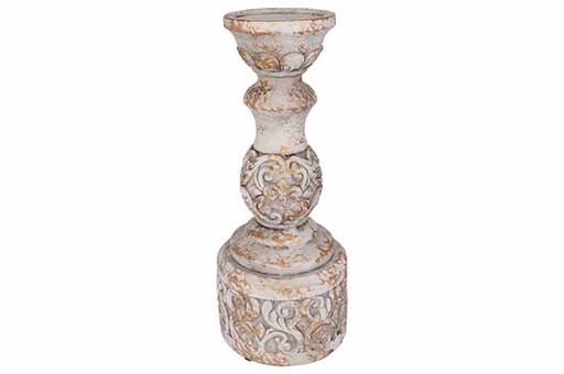 [594899] Cosy & Trendy | Kandelaar Cement Creme Ø13x32,5cm