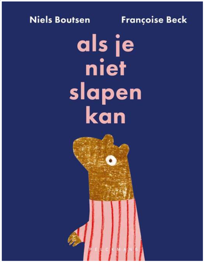 [595036] Pelckmans | Boek "Als je niet slapen kan" - Niels Boutsen