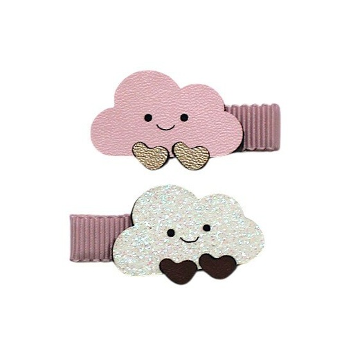 [595256] Busy Lizzie | Haarspeld Cute Clouds 2-pack