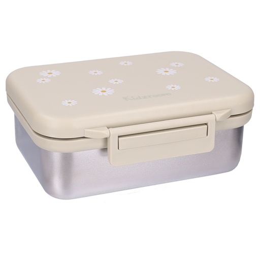 [595275] Kidzroom | Brooddoos Nostalgia RVS+PP Beige 14x18x7cm
