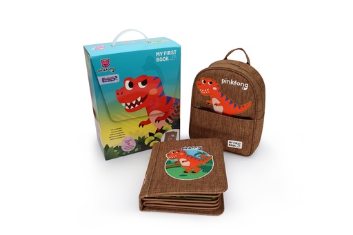 [595284] My First Book | Geschenkset My First Book T-Rex Rugzak+Boek
