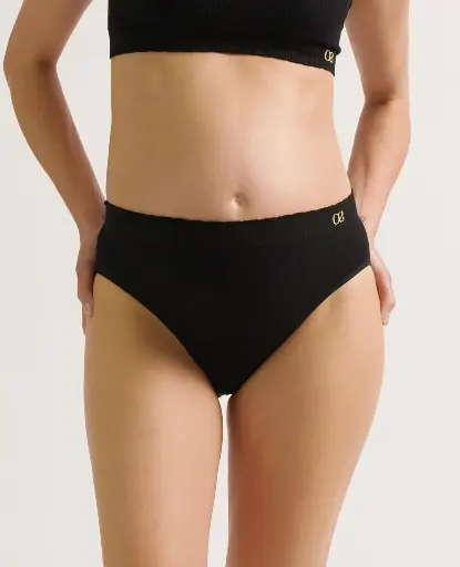Cache Coeur | Slip Zoe Seamless Black