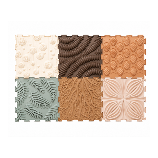[596378] Sense2Play | Puzzelmat Sensorisch Nature +0m 6-tegels
