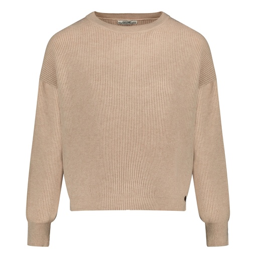 Love2wait | Pull Knit Cropped Sand