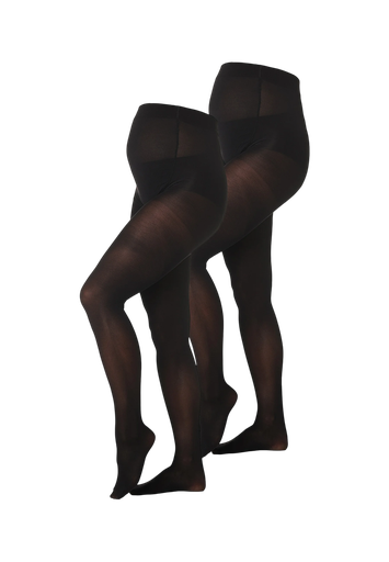 Noppies Maternity | Broekkous 40 DEN Black 2-pack