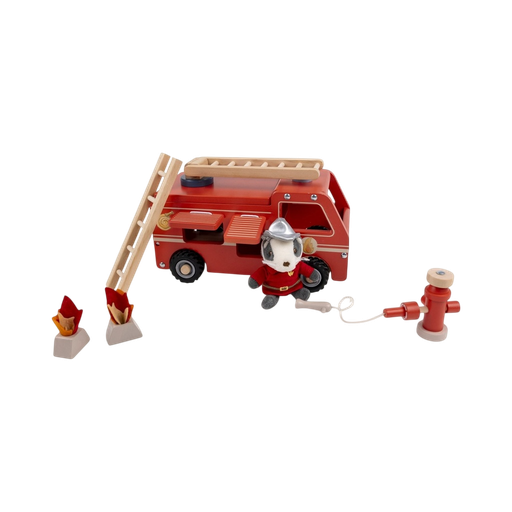 [596719] Egmont | Auto Brandweerwagen Hout 
