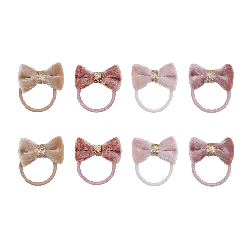 [596938] Mimi & Lula | Haarelastiek Velvet Tinkerbell Mini Hair Ties 8-pack