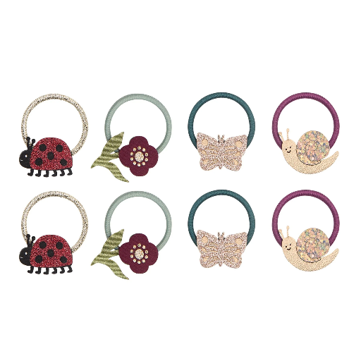 [596943] Mimi & Lula | Haarelastiek Winter Beasts Mini Hair Ties 8-pack