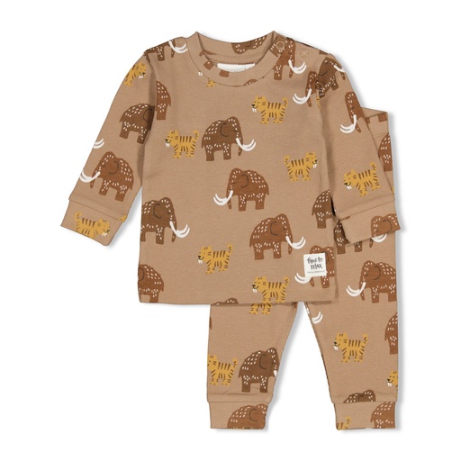 Feetje | Pyjama Milo Mammoth Premium Sleepwear Taupe