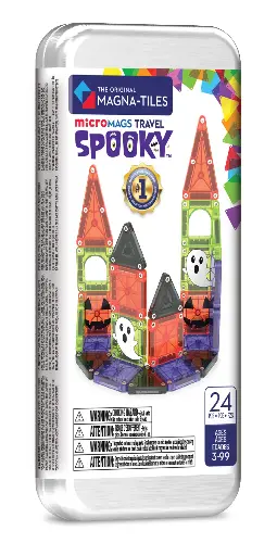 [597386] Magna-Tiles | Magnetische Blokken Travel Set Micromags Travelset Spooky 24-delig