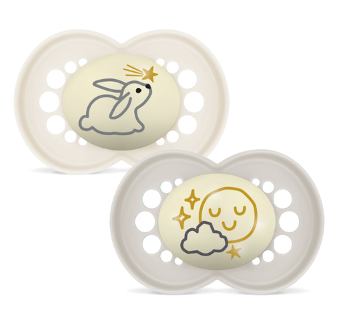 [597495] MAM | Fopspeen Original Night Silicon Uni 6-16m 