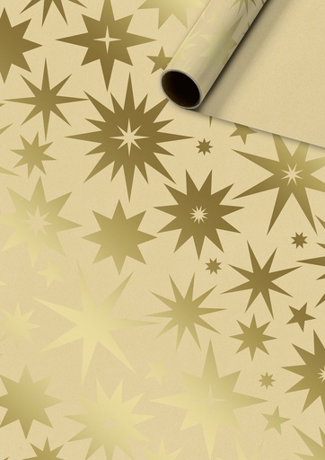 [597855] Stewo | Geschenkpapier Rol Helly Goud 70x200cm