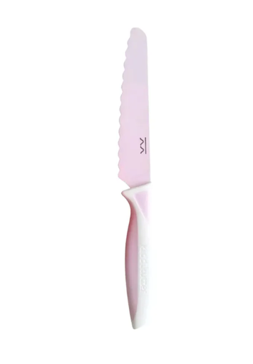 [597899] Kiddikutter | Mes Knife For Kids Rose Sorbet +36M  