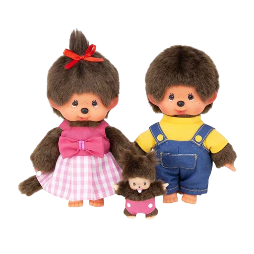 [598046] Monchhichi | Familie Monchhichi 20cm