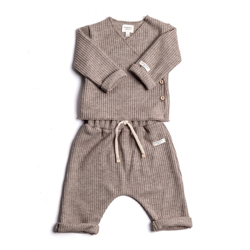 Bamboom | Outfit Uni Overslag Soft Brown