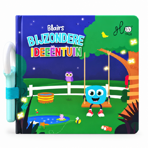 [598532] Glo Pals | Boek Light Blair Bijzondere Ideeëntuin