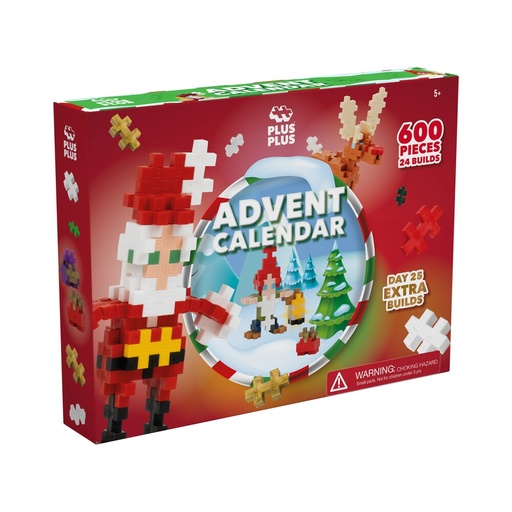 [598620] Plus-Plus | Adventkalender Santa's World Christmas