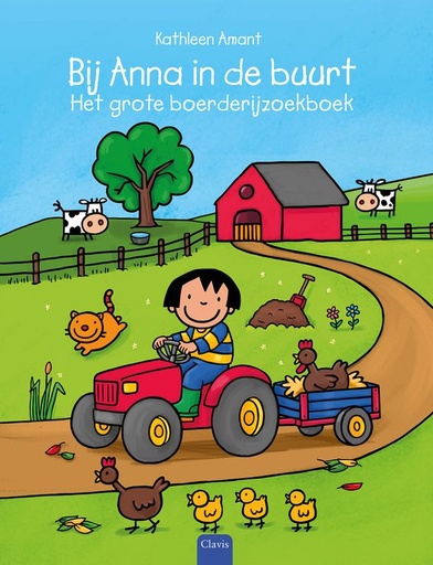 [598801] Clavis | Boek "Bij Anna in de buurt. Het grote boerderijzoekboek" - Kathleen Amant