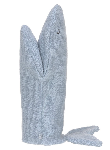 [436677] Laessig | Washandje Play Wash Glove Whale Blauw