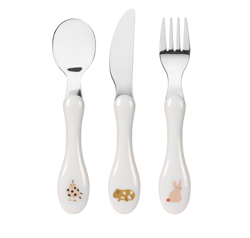 [451474] Laessig | Bestek Little Mateys Spicey Orange Cutlery Lepel/Vork/Mes
