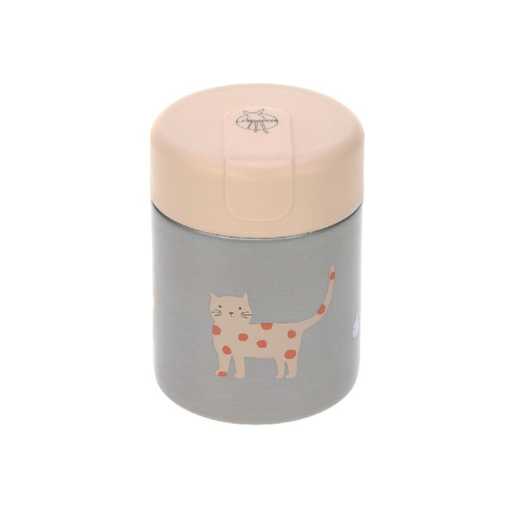 [451476] Laessig | Thermos Food Jar Little Mateys Spicey Orange Cat 315ml