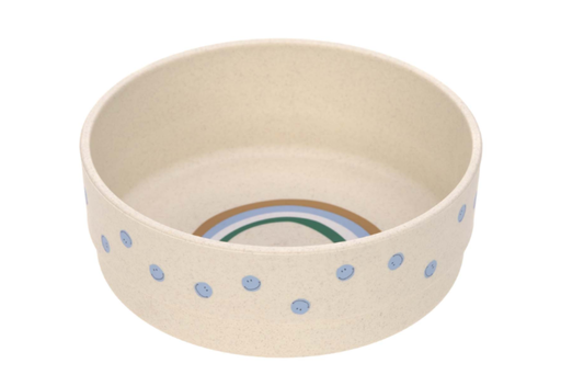 [474201] Laessig | Kom Bowl Happy Rascals Smile PP/Cellulose Sky Blue 