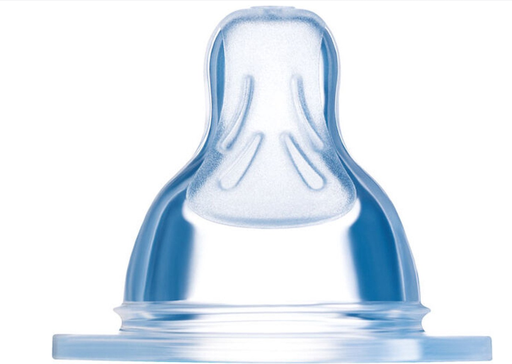 [280132] Mam | Zuigspeen Soft Speen Lekvrij 4M 4-Gaatjes Transparant Silic. Druppel- en Lekvrij 2-pack