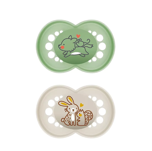 [451970] MAM | Fopspeen Original Pure Planet Love Collection Groen 6-16M