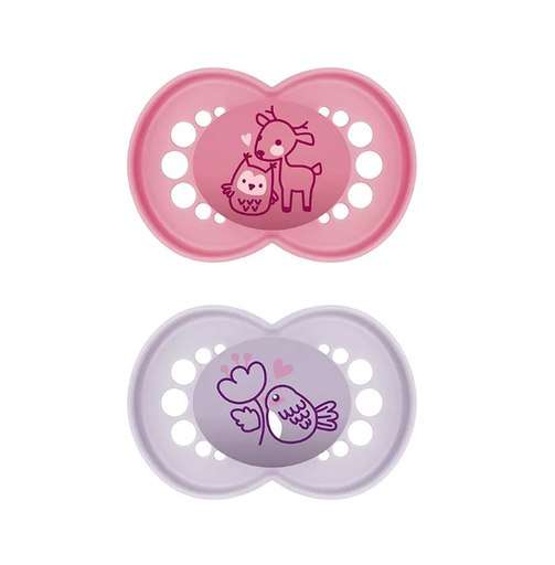[451971] MAM | Fopspeen Original Silicon Roze 6-16m