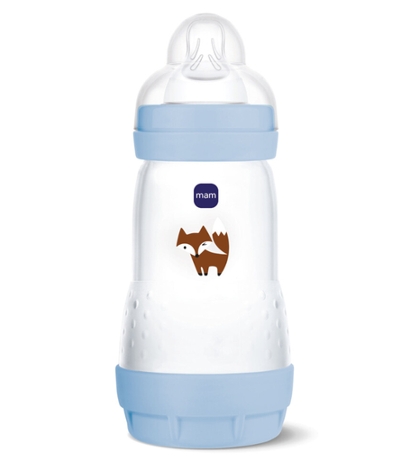 [474667] Mam | Breedhalsfles Easy Start Anti-Colic PP Blue 260ml