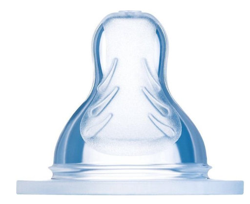 [483526] MAM | Zuigspeen Maat X vr Dikkere Vloeistof Siliconen 6M 2-pack