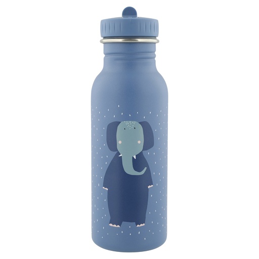[378125] Trixie | Drinkfles Mrs. Elephant Blauw 500ml