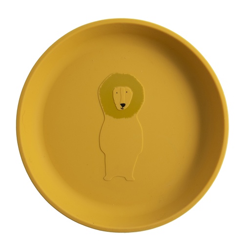 [439970] Trixie | Siliconen Bord Mr. Lion Geel 18x18X2.5cm