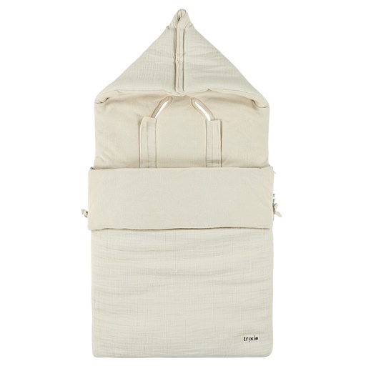 [475684] Trixie | Voetenzak Bliss vr Autostoel Gr 0+ Beige