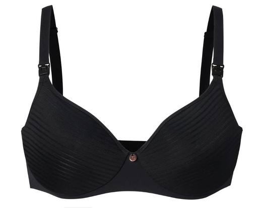 Noppies Maternity | Borstvoedingsbeha Voorgevormd Spacer Stripe Black