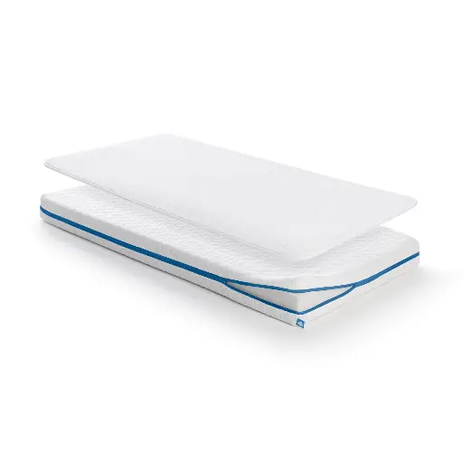 [382354] MATRAS, vr babybed 70x140, Evolution, 10cm dik, hybride schuim kern, 35 kg/m³, polyester afneemb. hoes, Sleep Safe Pack