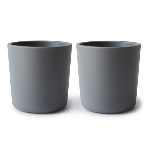 [398826] Mushie | Drinkbeker Smoke Cup PP Grijs 2-pack