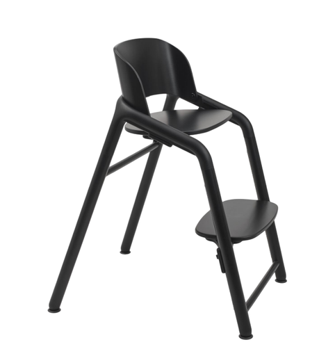 [458287] EETSTOEL, Giraffe Base, black, frame: hout/kunststof-zwart, zit: hout-zwart, 2023