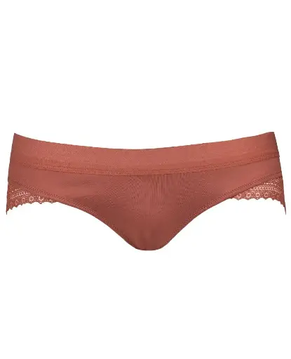 Cache Coeur | Slip Serena Low waist Terracotta