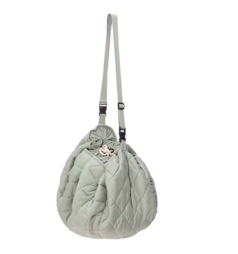 [425262] Play & Go | Opbergzak/Speeltapijt Baby Soft Organic Cotton Meadow Green Dia 120cm