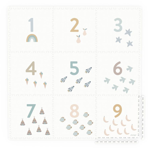 [461660] Play & Go | Puzzelmat Eevaa Numbers 180x180x1.4cm 9 Tegels