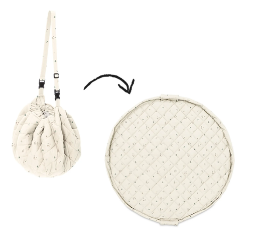[475098] Play & Go | Opbergzak/Speeltapijt Baby Soft Organic Cotton Moon Dia120cm