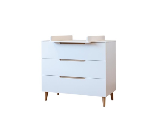 [475937] Pericles | Commode Boho Met Commodeverdieper White 100x90x51cm 