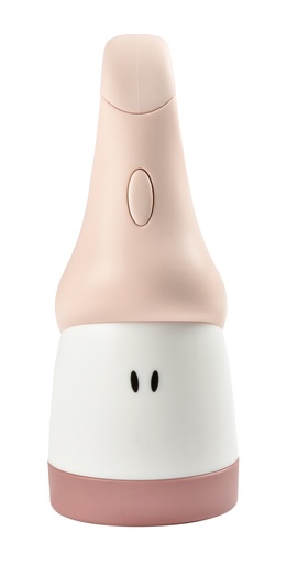 [386765] NACHTLAMP DRAADLOOS, Pixie Torch, roze, doopsuiker roos, figuur, kabouter, LED lampje, oplaadbaar via USB, 2020