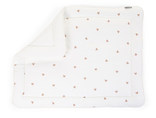 [401214] PARKLEGGER, 75x95cm, hearts, all over hartjes motief/uni, jersey/tetra, kadermodel